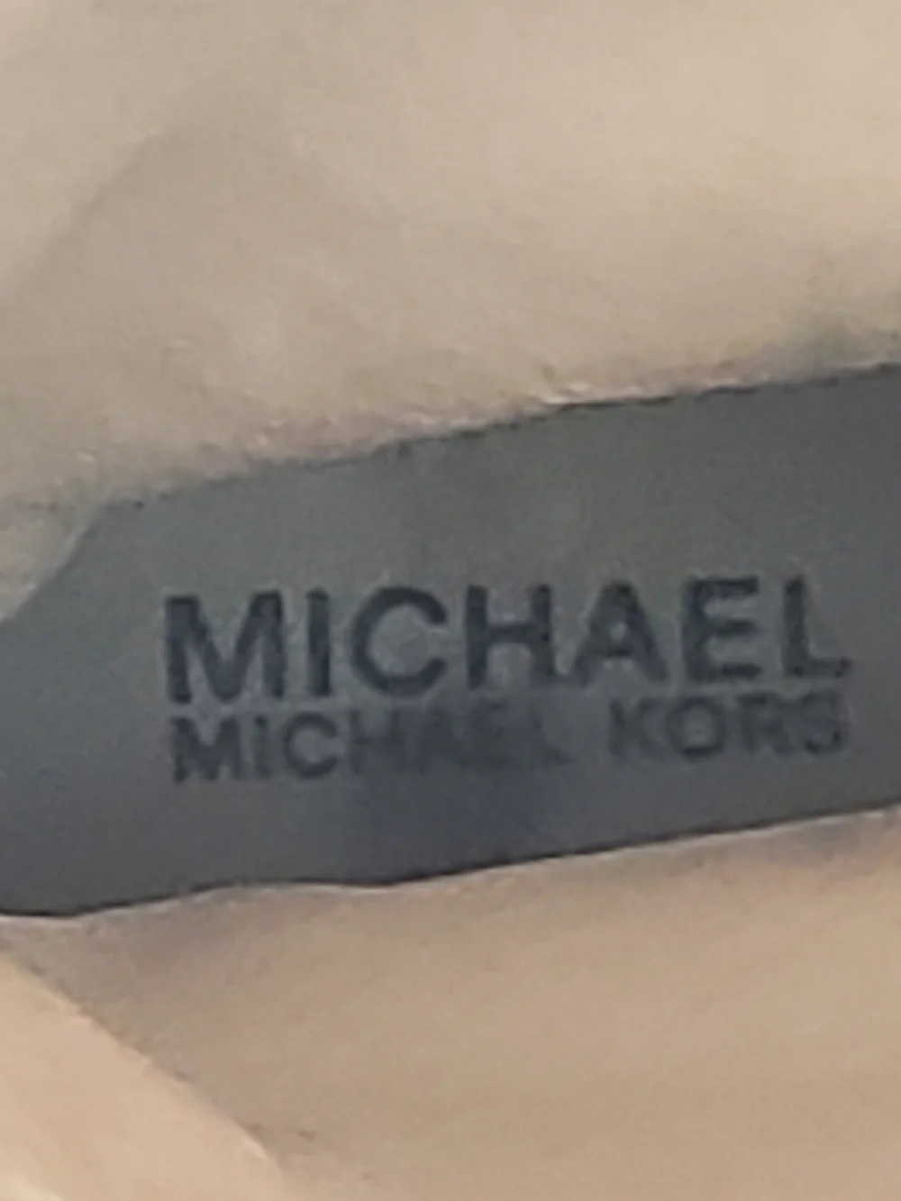 Michael Kors Cognac Tall Knee Buckle & Stud Boots